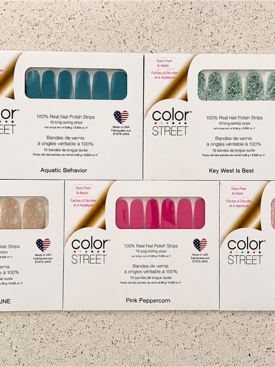 Color Street Other - Color Street Beach Vacation Vibes Bundle Aquatic Behavior Key West Pink